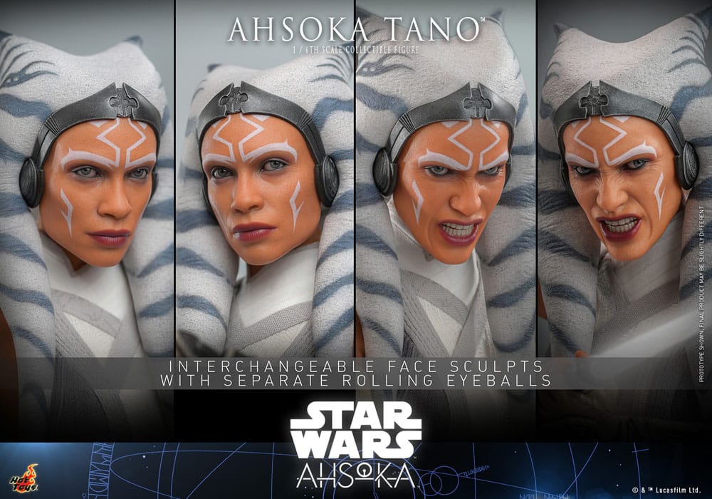 Star Wars: Ahsoka Actionfigur 1/6 Ahsoka Tano 28 cm - Versand: 5-7 Tage nach Bestellung