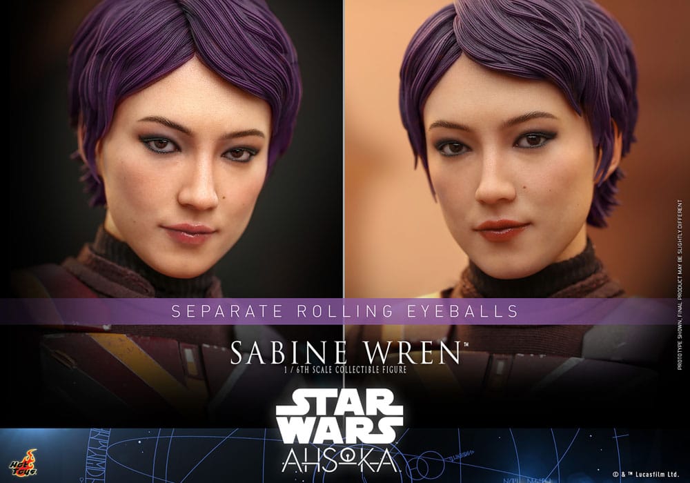 Star Wars: Ahsoka Actionfigur 1/6 Sabine Wren 28 cm - Preorder - ETA: 25.11.2026