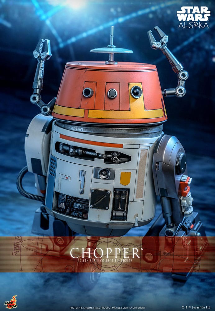 Star Wars: Ahsoka Actionfigur 1/6 Chopper 18 cm - Preorder - ETA: Ende 03.2025