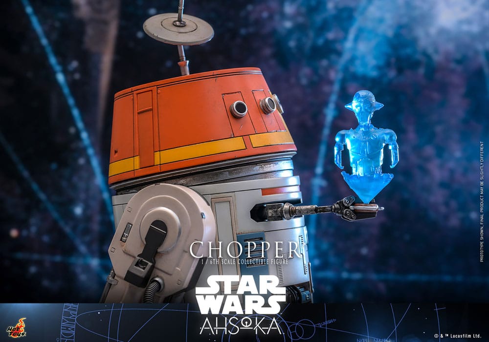 Star Wars: Ahsoka Actionfigur 1/6 Chopper 18 cm - Preorder - ETA: Ende 03.2025