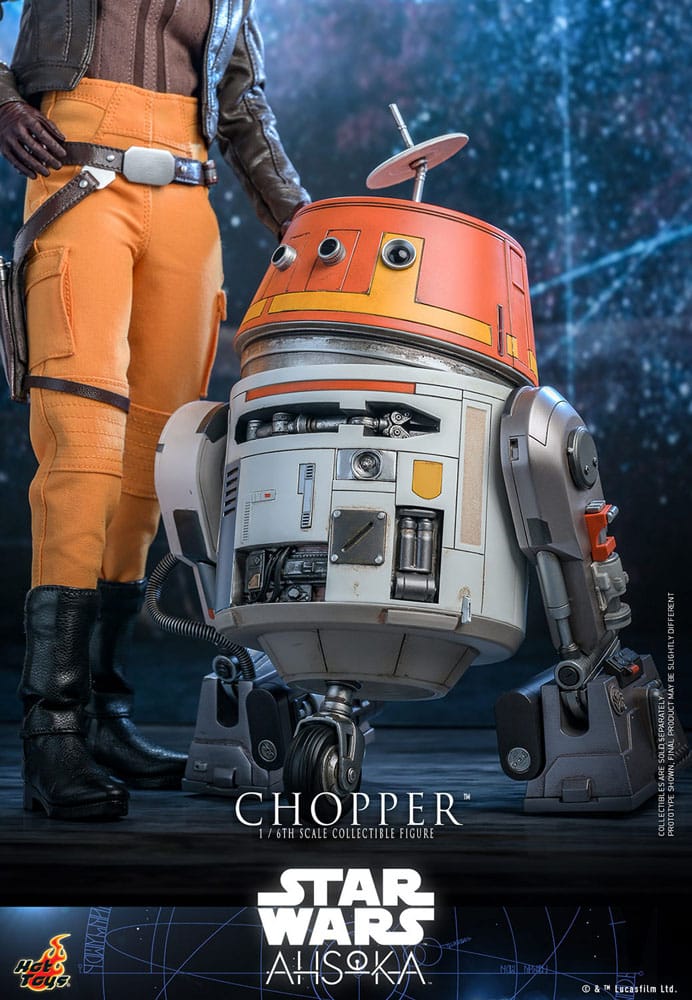 Star Wars: Ahsoka Actionfigur 1/6 Chopper 18 cm - Preorder - ETA: Ende 03.2025