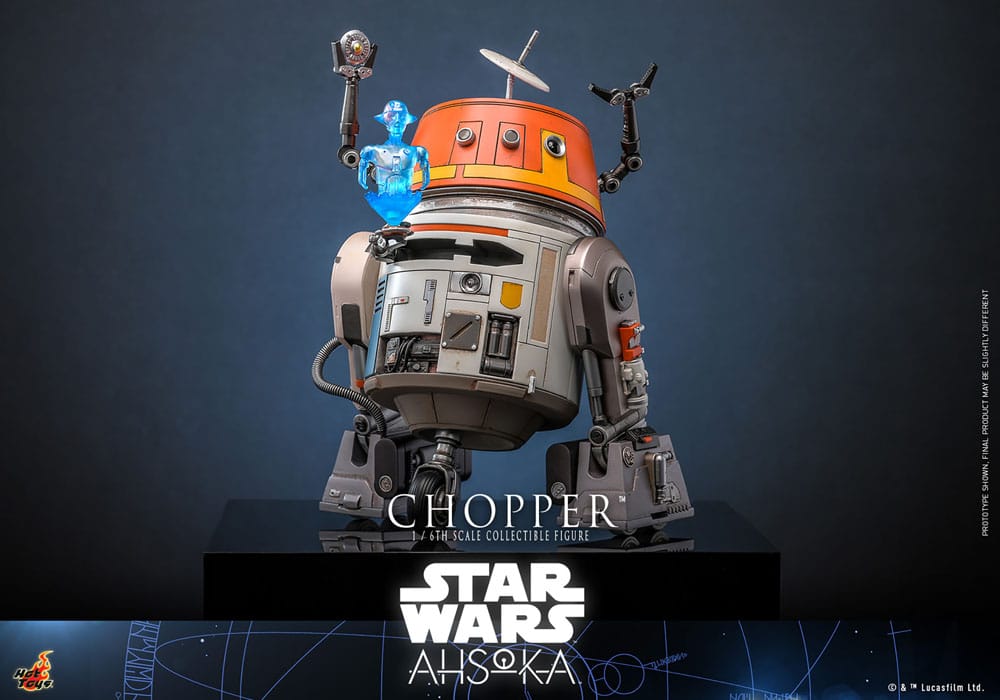 Star Wars: Ahsoka Actionfigur 1/6 Chopper 18 cm - Preorder - ETA: Ende 03.2025