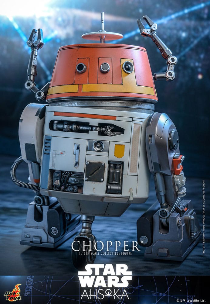 Star Wars: Ahsoka Actionfigur 1/6 Chopper 18 cm - Preorder - ETA: Ende 03.2025