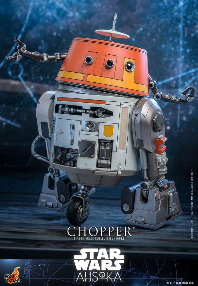 Star Wars: Ahsoka Actionfigur 1/6 Chopper 18 cm - Preorder - ETA: Ende 03.2025