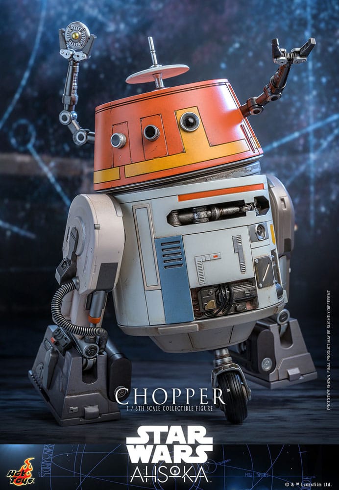 Star Wars: Ahsoka Actionfigur 1/6 Chopper 18 cm - Preorder - ETA: Ende 03.2025