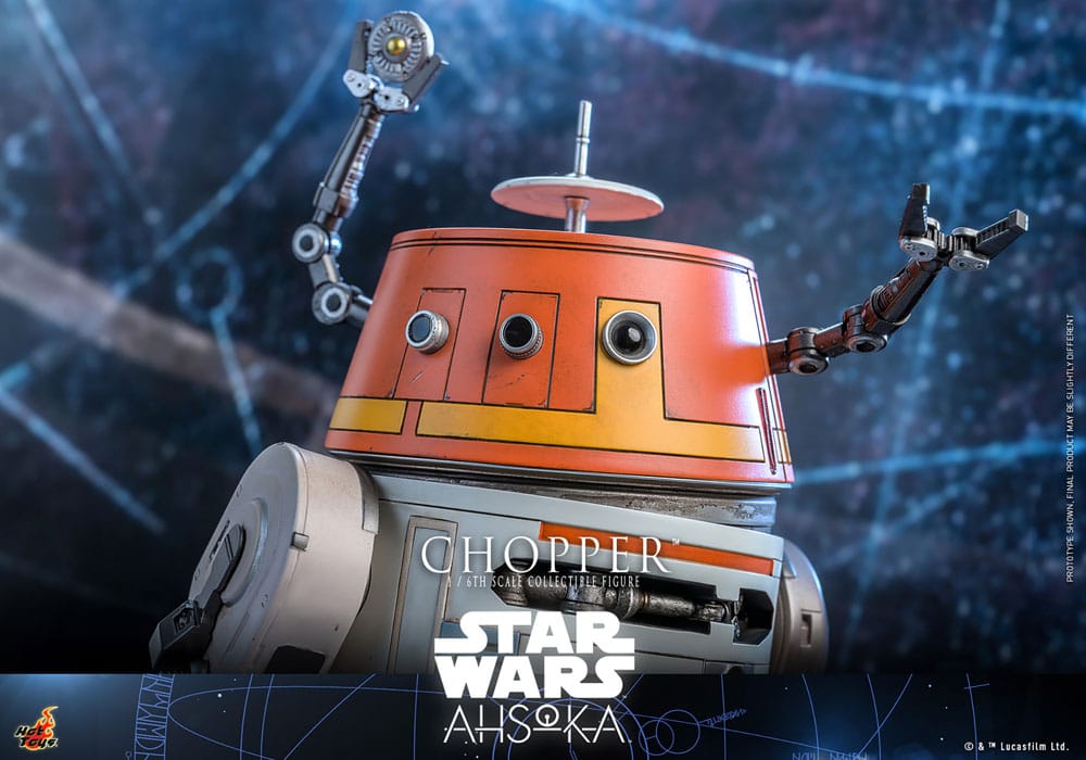 Star Wars: Ahsoka Actionfigur 1/6 Chopper 18 cm - Preorder - ETA: Ende 03.2025