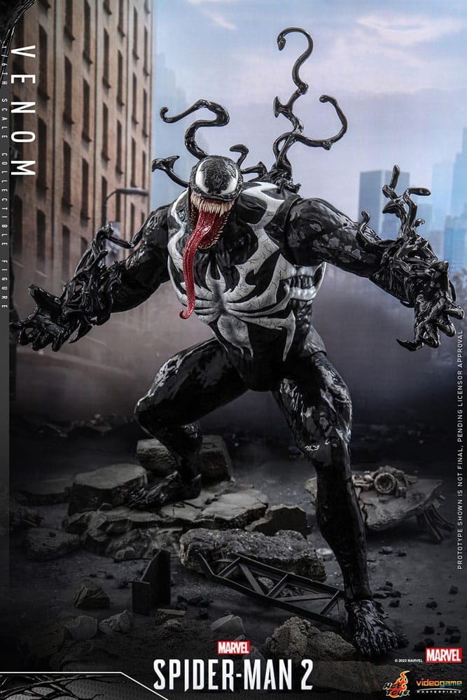 Spider-Man 2 Videogame Masterpiece Actionfigur 1/6 Venom 53 cm - Versand: 5-7 Tage nach Bestellung