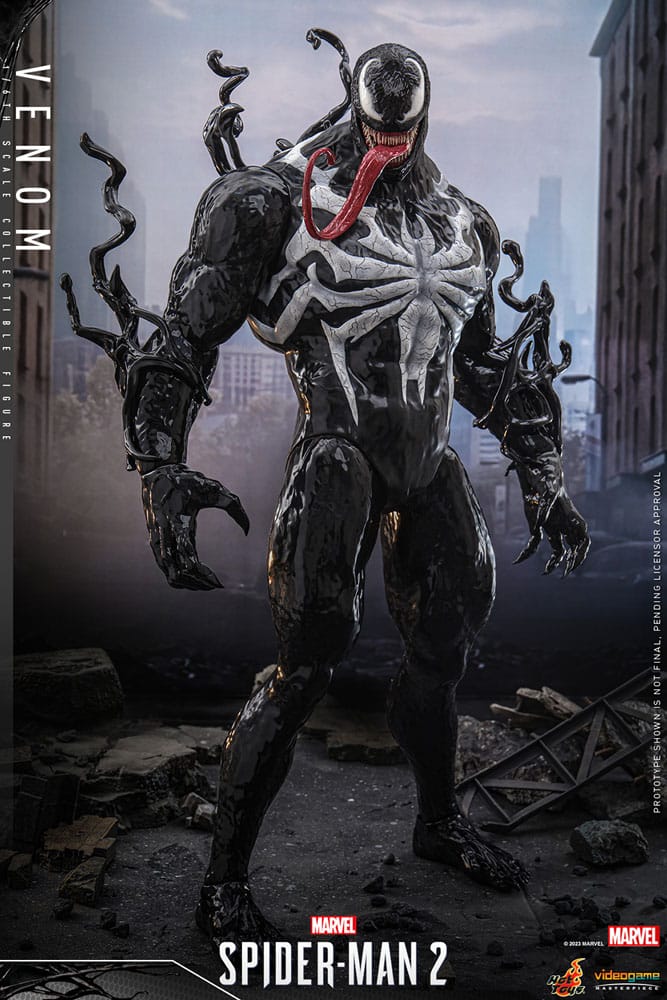 Spider-Man 2 Videogame Masterpiece Actionfigur 1/6 Venom 53 cm - Versand: 5-7 Tage nach Bestellung