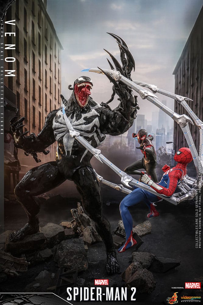 Spider-Man 2 Videogame Masterpiece Actionfigur 1/6 Venom 53 cm - Versand: 5-7 Tage nach Bestellung