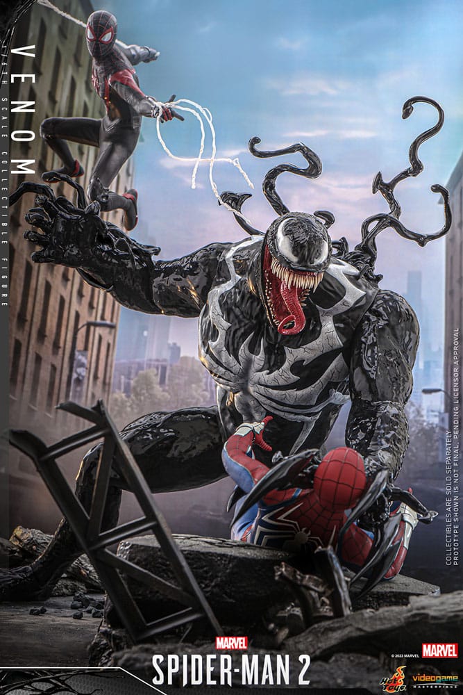 Spider-Man 2 Videogame Masterpiece Actionfigur 1/6 Venom 53 cm - Versand: 5-7 Tage nach Bestellung