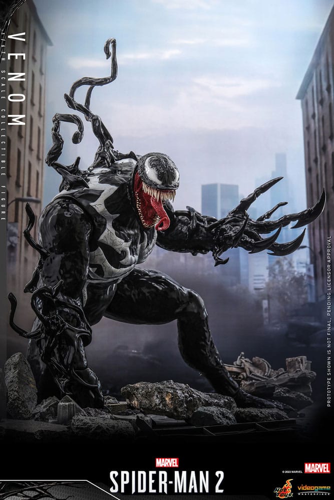 Spider-Man 2 Videogame Masterpiece Actionfigur 1/6 Venom 53 cm - Versand: 5-7 Tage nach Bestellung