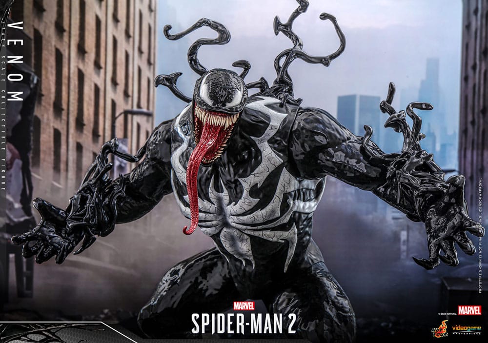 Spider-Man 2 Videogame Masterpiece Actionfigur 1/6 Venom 53 cm - Versand: 5-7 Tage nach Bestellung