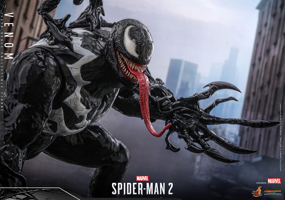 Spider-Man 2 Videogame Masterpiece Actionfigur 1/6 Venom 53 cm - Versand: 5-7 Tage nach Bestellung