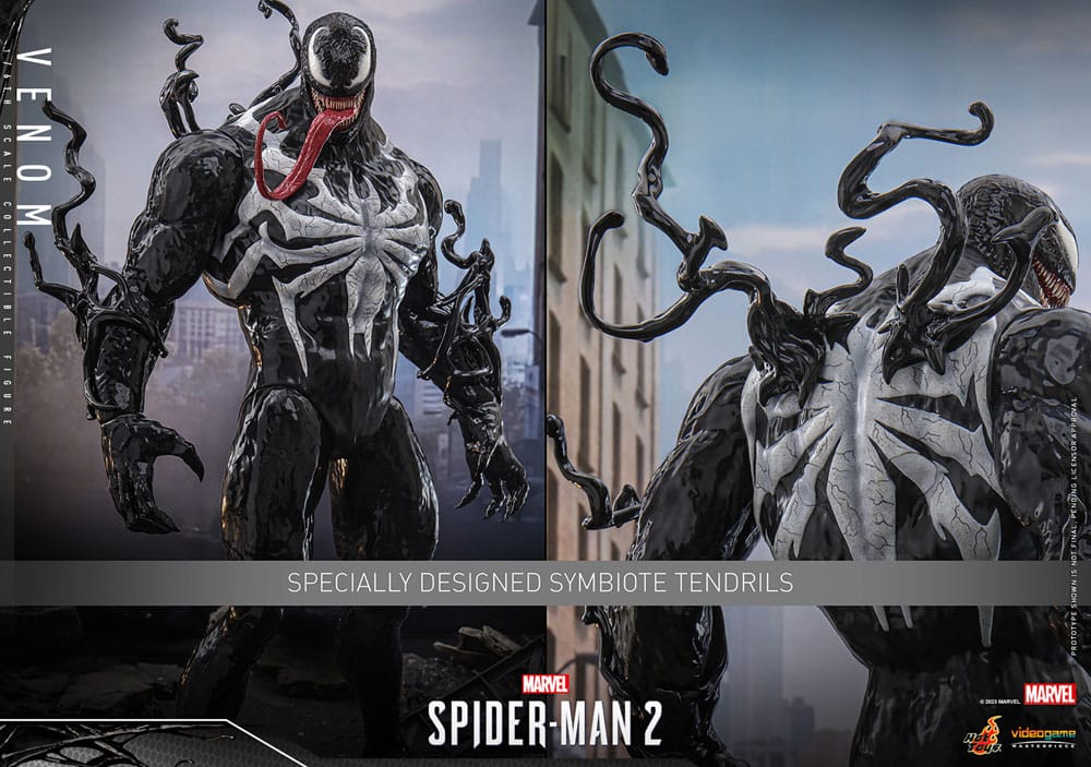 Spider-Man 2 Videogame Masterpiece Actionfigur 1/6 Venom 53 cm - Versand: 5-7 Tage nach Bestellung