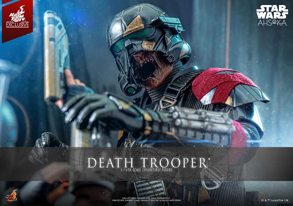 Star Wars: Ahsoka Television Masterpiece Actionfigur 1/6 Death Trooper Hot Toys Exclusive 31 cm - Versand: 5-7 Tage nach Bestellung