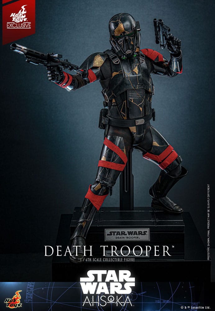 Star Wars: Ahsoka Television Masterpiece Actionfigur 1/6 Death Trooper Hot Toys Exclusive 31 cm - Versand: 5-7 Tage nach Bestellung