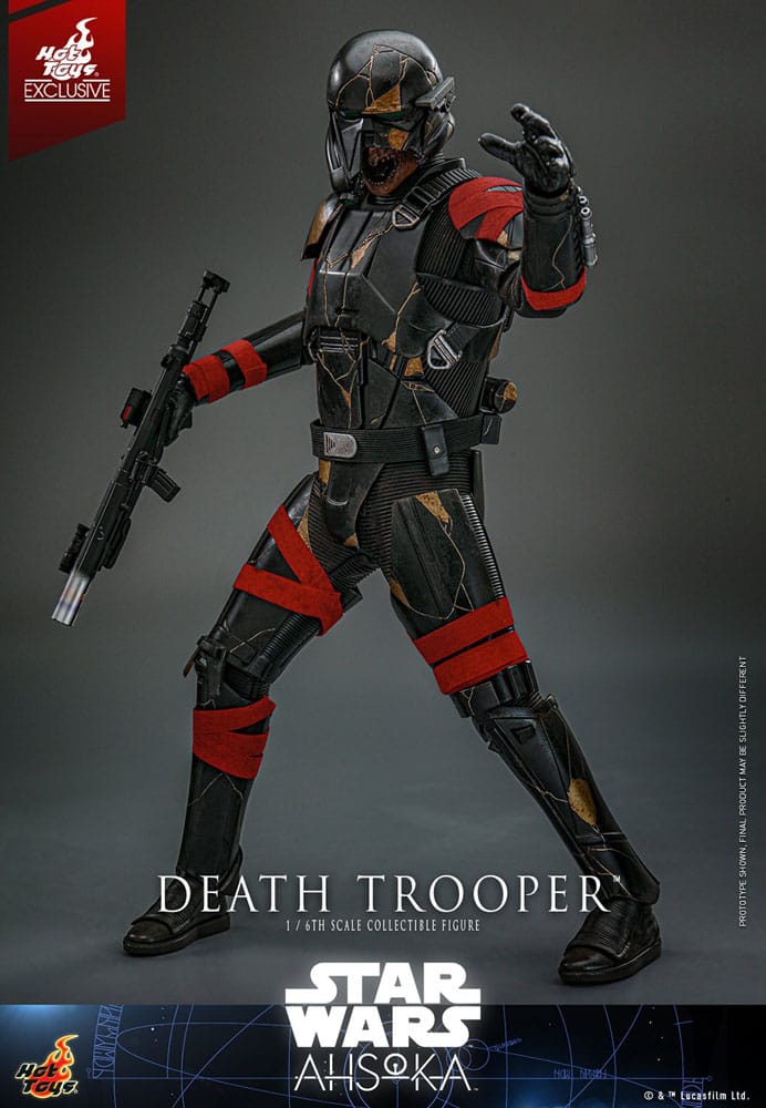 Star Wars: Ahsoka Television Masterpiece Actionfigur 1/6 Death Trooper Hot Toys Exclusive 31 cm - Versand: 5-7 Tage nach Bestellung