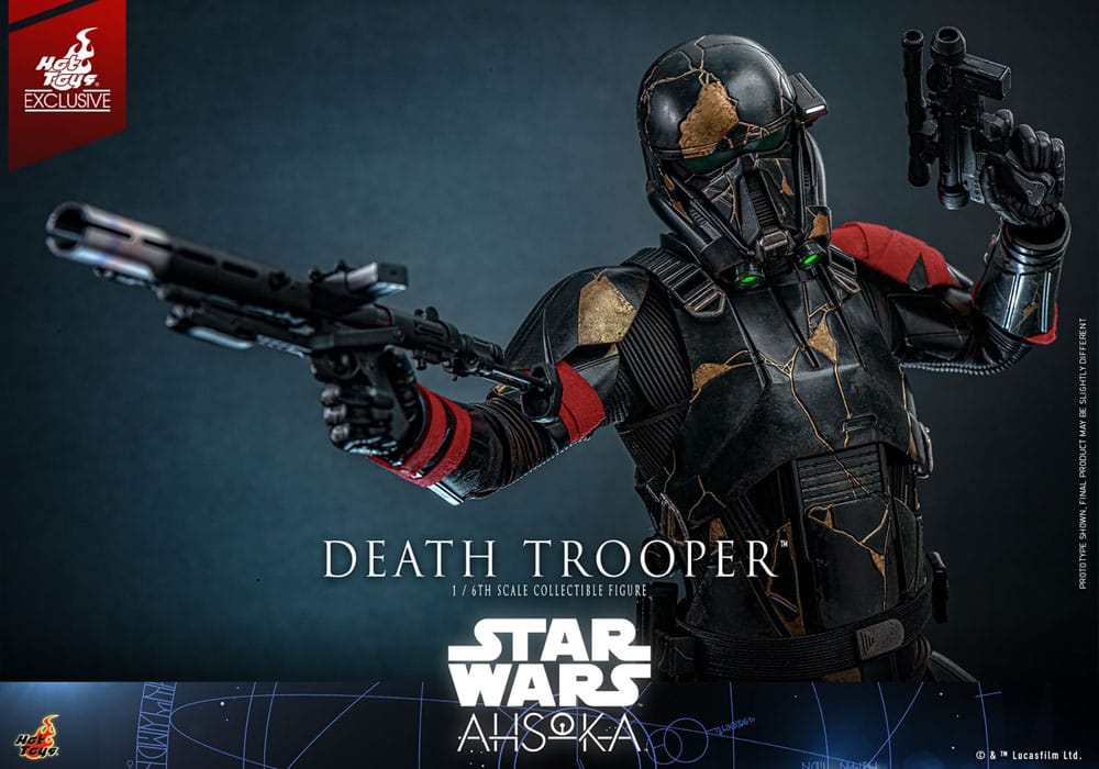 Star Wars: Ahsoka Television Masterpiece Actionfigur 1/6 Death Trooper Hot Toys Exclusive 31 cm - Versand: 5-7 Tage nach Bestellung