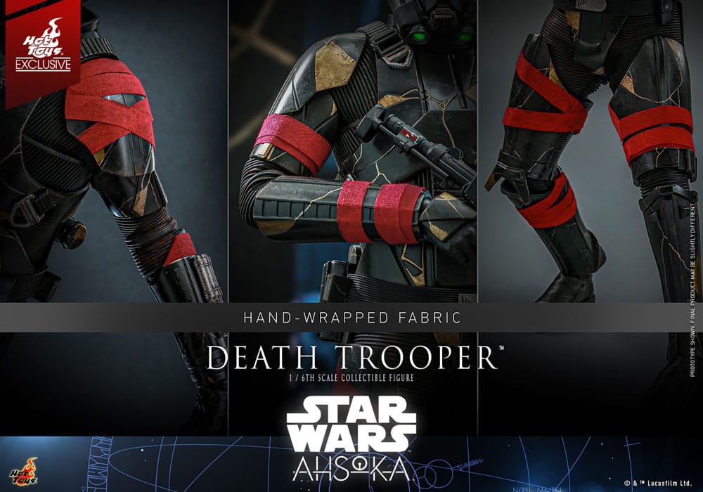 Star Wars: Ahsoka Television Masterpiece Actionfigur 1/6 Death Trooper Hot Toys Exclusive 31 cm - Versand: 5-7 Tage nach Bestellung