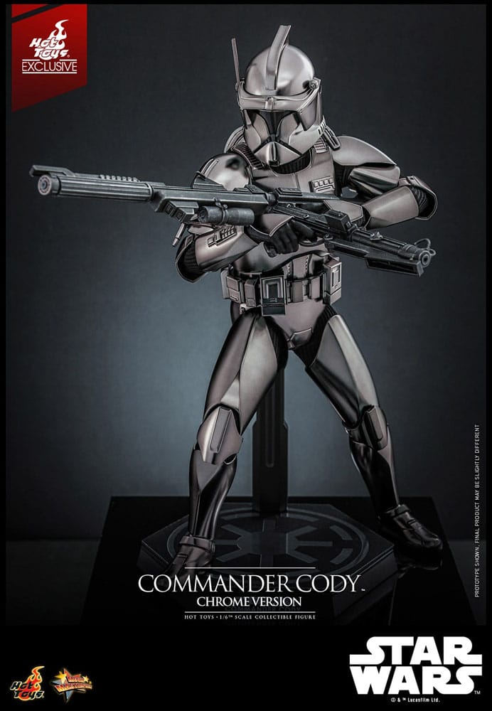 Star Wars Movie Masterpiece Actionfigur 1/6 Commander Cody (Chrome Version) Hot Toys Exclusive 30 cm - Preorder - ETA: 25.11.2026