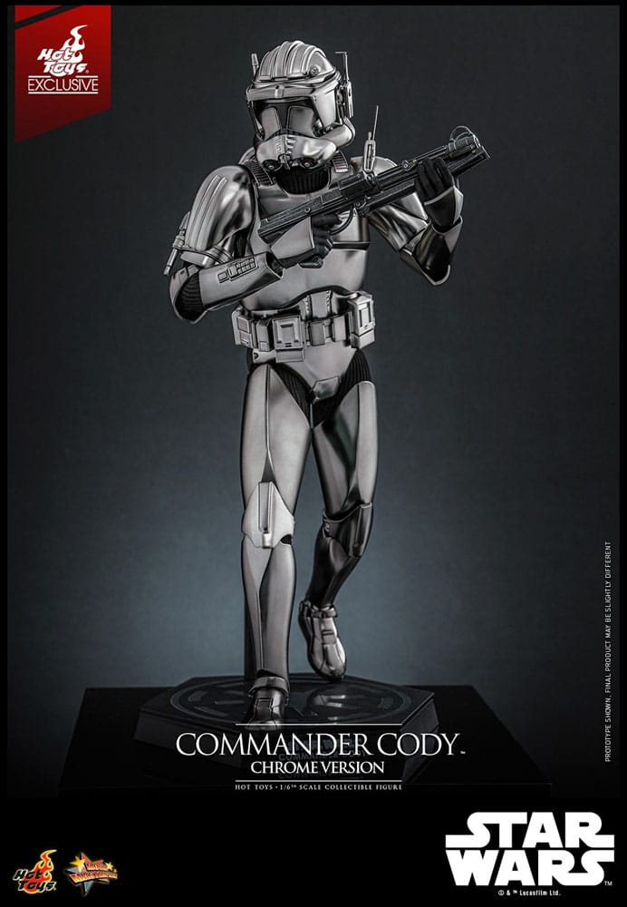 Star Wars Movie Masterpiece Actionfigur 1/6 Commander Cody (Chrome Version) Hot Toys Exclusive 30 cm - Preorder - ETA: 25.11.2026
