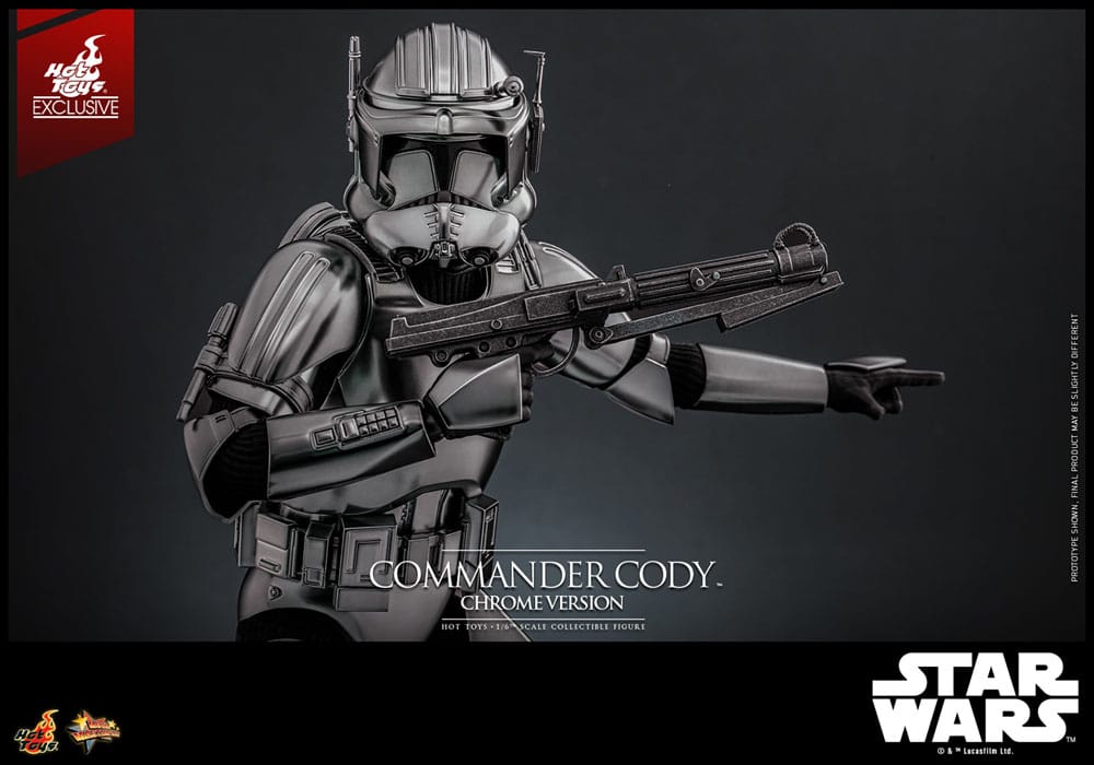Star Wars Movie Masterpiece Actionfigur 1/6 Commander Cody (Chrome Version) Hot Toys Exclusive 30 cm - Preorder - ETA: 25.11.2026