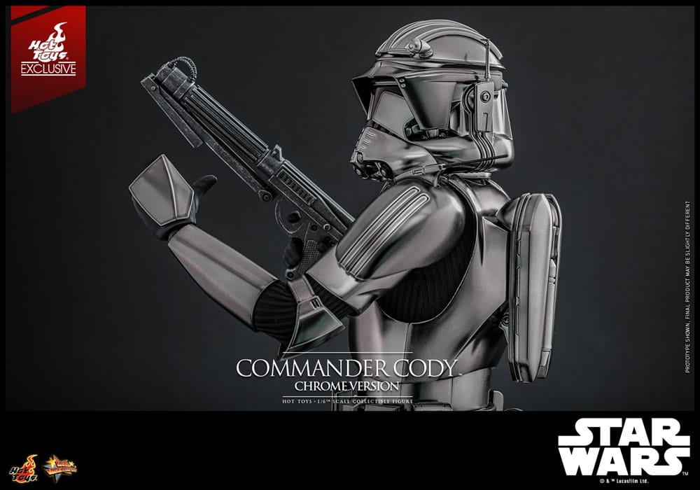 Star Wars Movie Masterpiece Actionfigur 1/6 Commander Cody (Chrome Version) Hot Toys Exclusive 30 cm - Preorder - ETA: 25.11.2026