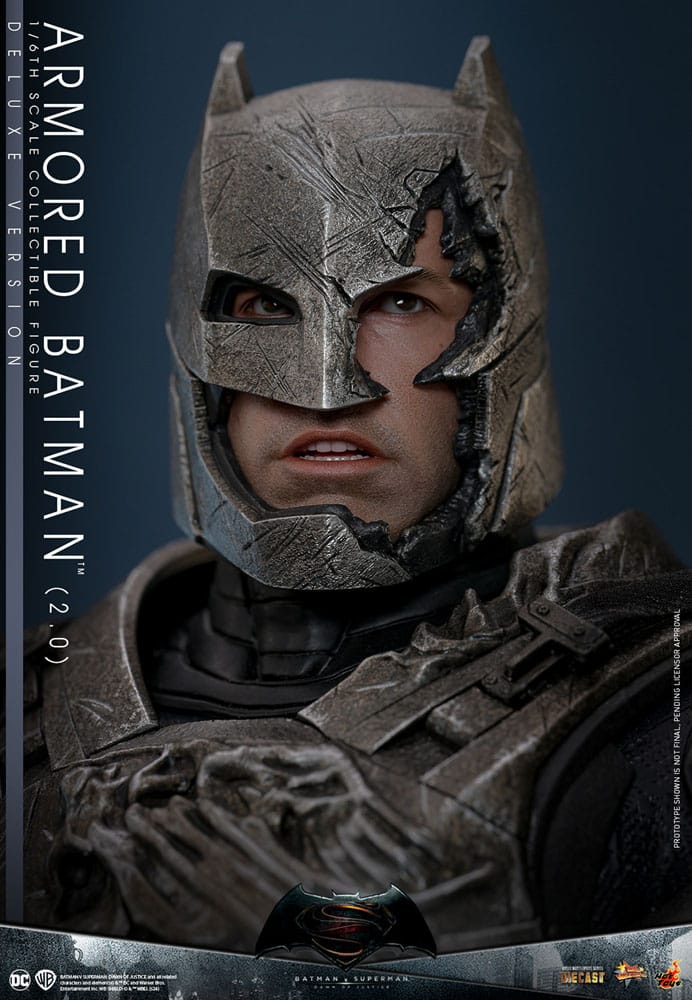 Batman v Superman: Dawn of Justice Movie Masterpiece Actionfigur 1/6 Armored Batman 2.0 (Deluxe Version) 33 cm - Preorder - ETA - Ende 08.2025