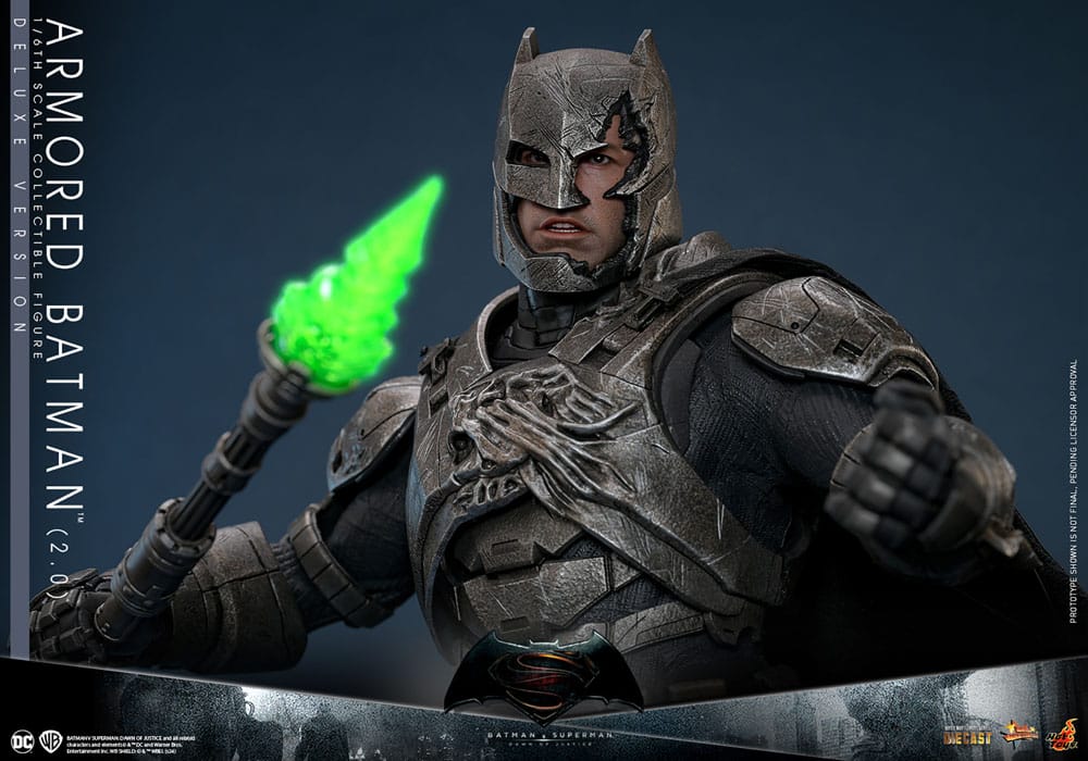 Batman v Superman: Dawn of Justice Movie Masterpiece Actionfigur 1/6 Armored Batman 2.0 (Deluxe Version) 33 cm - Preorder - ETA - Ende 08.2025