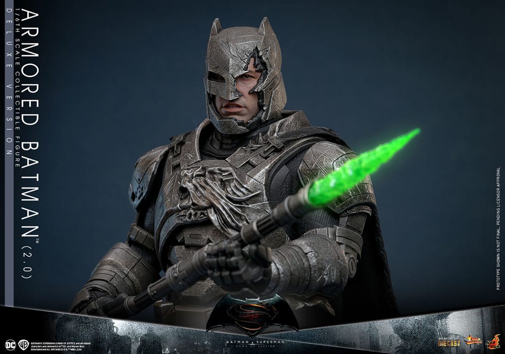 Batman v Superman: Dawn of Justice Movie Masterpiece Actionfigur 1/6 Armored Batman 2.0 (Deluxe Version) 33 cm - Preorder - ETA - Ende 08.2025