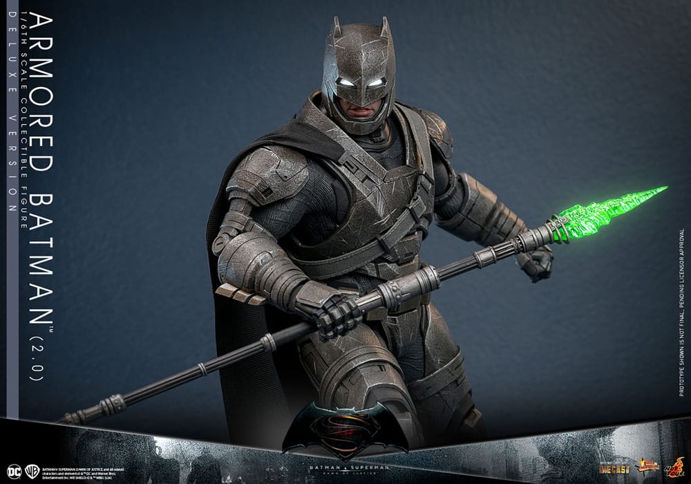 Batman v Superman: Dawn of Justice Movie Masterpiece Actionfigur 1/6 Armored Batman 2.0 (Deluxe Version) 33 cm - Preorder - ETA - Ende 08.2025