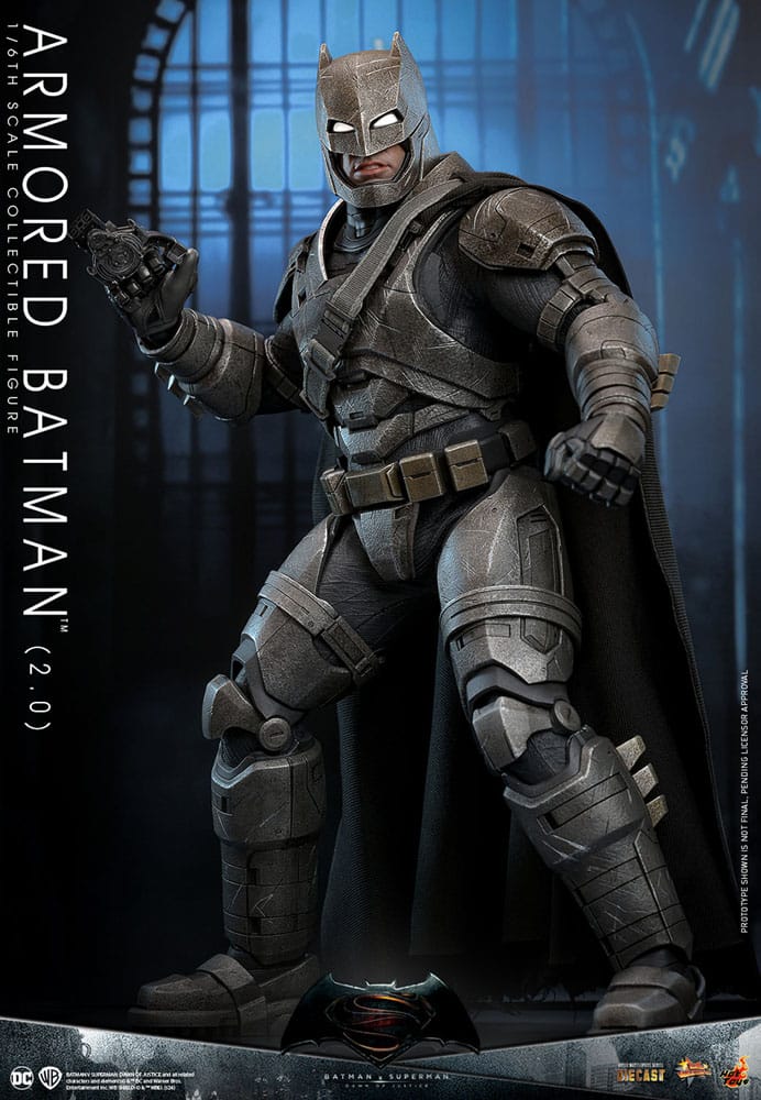 Batman v Superman: Dawn of Justice Movie Masterpiece Actionfigur 1/6 Armored Batman 2.0 33 cm - Preorder - ETA - Ende 08.2025