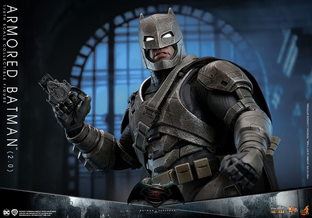 Batman v Superman: Dawn of Justice Movie Masterpiece Actionfigur 1/6 Armored Batman 2.0 33 cm - Preorder - ETA - Ende 08.2025