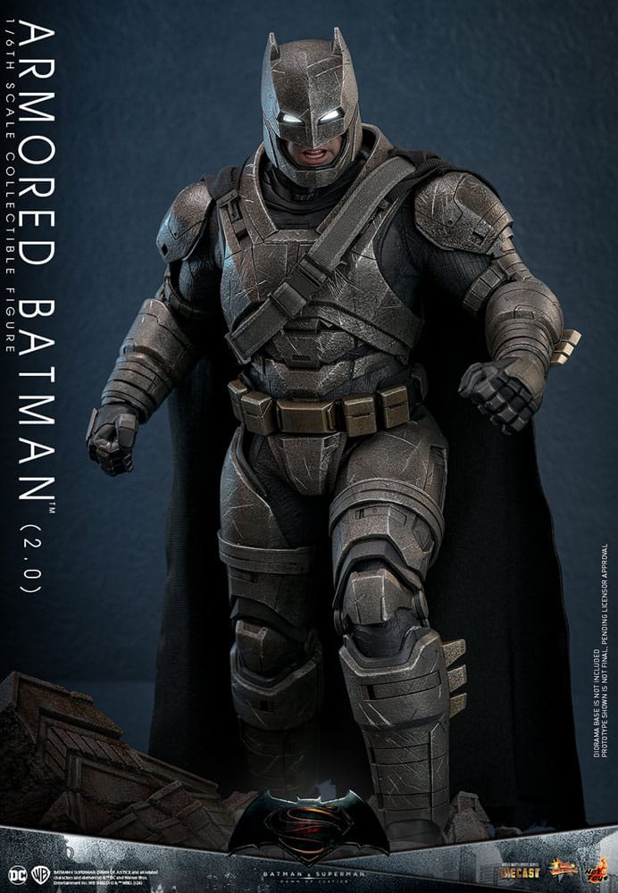 Batman v Superman: Dawn of Justice Movie Masterpiece Actionfigur 1/6 Armored Batman 2.0 33 cm - Preorder - ETA - Ende 08.2025