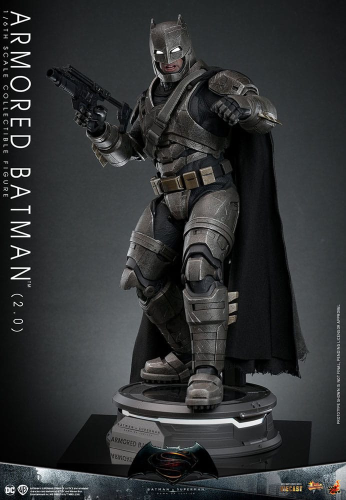 Batman v Superman: Dawn of Justice Movie Masterpiece Actionfigur 1/6 Armored Batman 2.0 33 cm - Preorder - ETA - Ende 08.2025