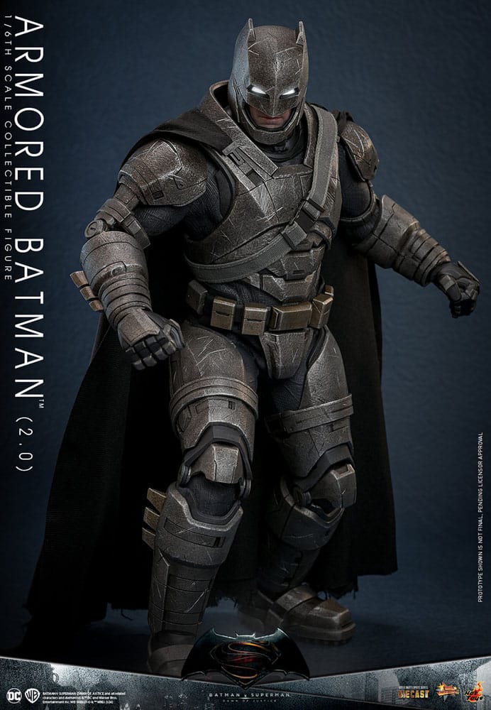 Batman v Superman: Dawn of Justice Movie Masterpiece Actionfigur 1/6 Armored Batman 2.0 33 cm - Preorder - ETA - Ende 08.2025