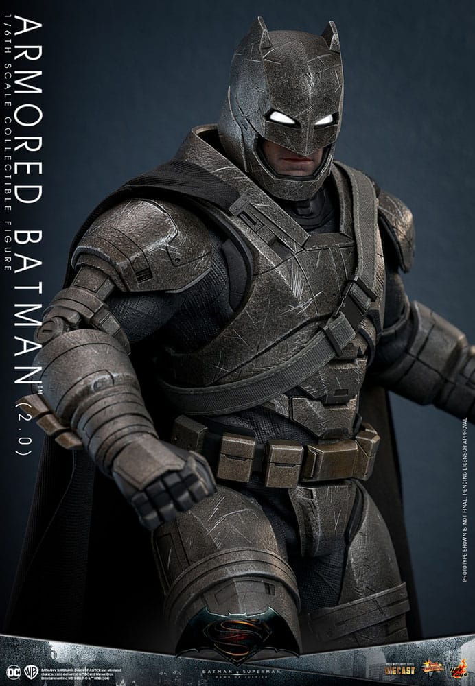 Batman v Superman: Dawn of Justice Movie Masterpiece Actionfigur 1/6 Armored Batman 2.0 33 cm - Preorder - ETA - Ende 08.2025