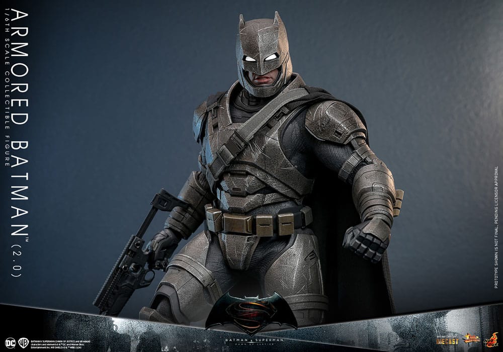 Batman v Superman: Dawn of Justice Movie Masterpiece Actionfigur 1/6 Armored Batman 2.0 33 cm - Preorder - ETA - Ende 08.2025