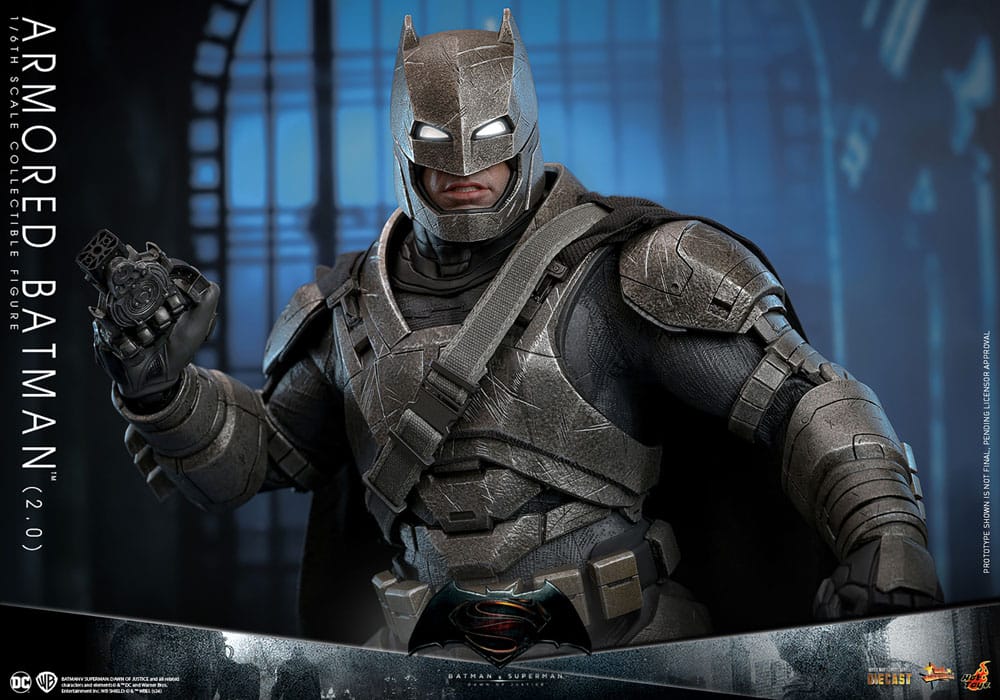 Batman v Superman: Dawn of Justice Movie Masterpiece Actionfigur 1/6 Armored Batman 2.0 33 cm - Preorder - ETA - Ende 08.2025