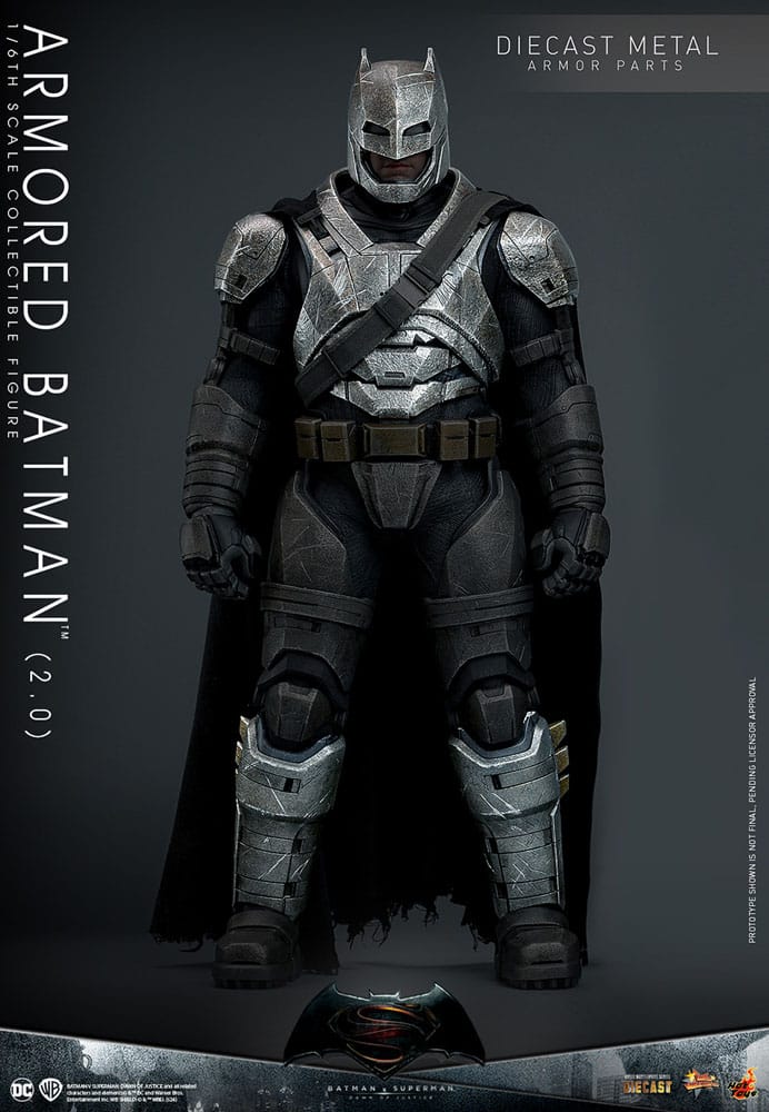 Batman v Superman: Dawn of Justice Movie Masterpiece Actionfigur 1/6 Armored Batman 2.0 33 cm - Preorder - ETA - Ende 08.2025