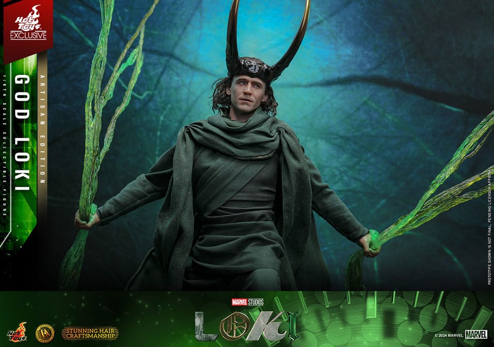 Loki DX Actionfigur 1/6 God Loki Artisan Edition Hot Toys Exclusive 31 cm - Preorder - ETA: 02.03.2026