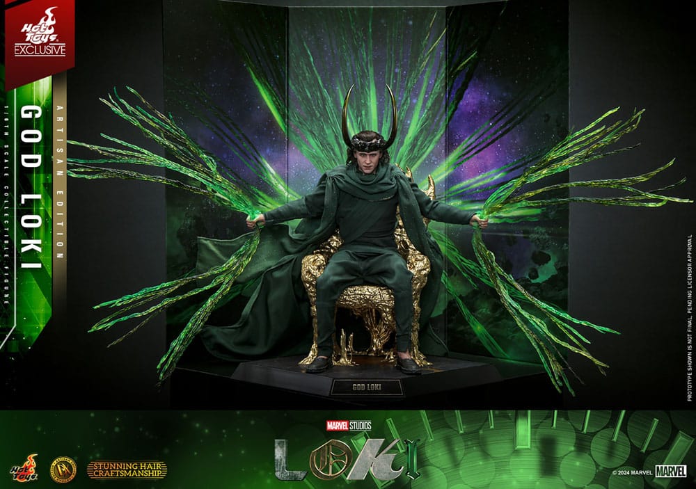 Loki DX Actionfigur 1/6 God Loki Artisan Edition Hot Toys Exclusive 31 cm - Preorder - ETA: 02.03.2026