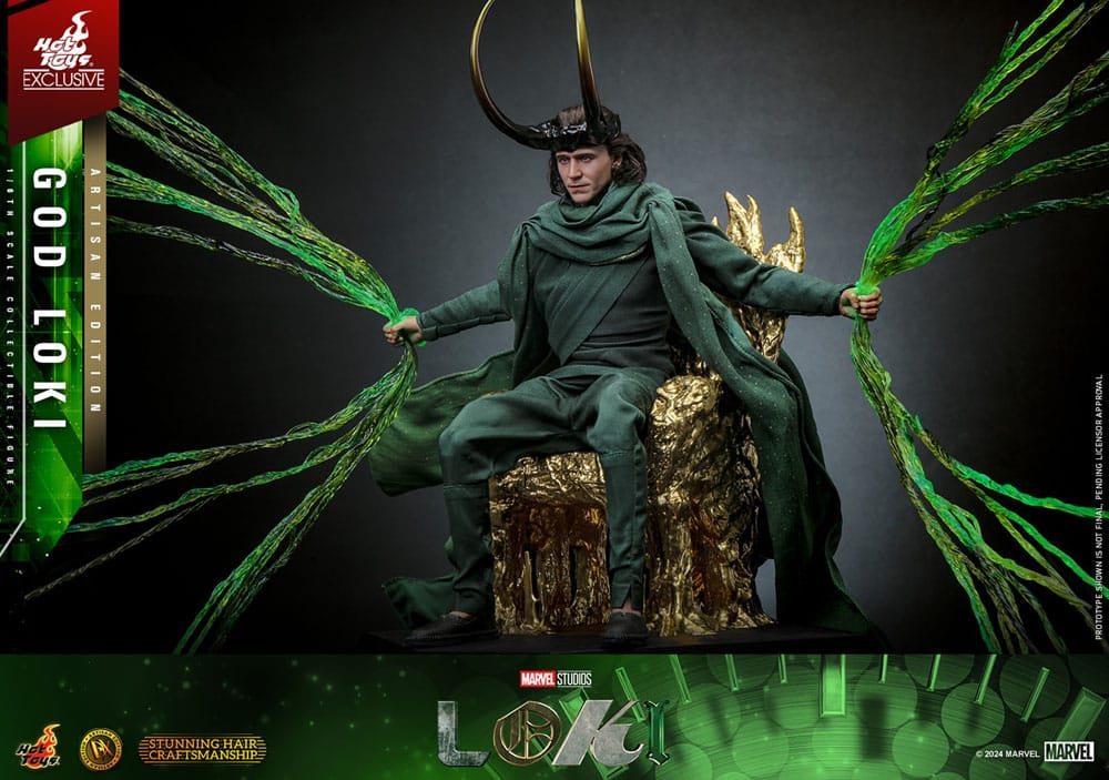 Loki DX Actionfigur 1/6 God Loki Artisan Edition Hot Toys Exclusive 31 cm - Preorder - ETA: 02.03.2026