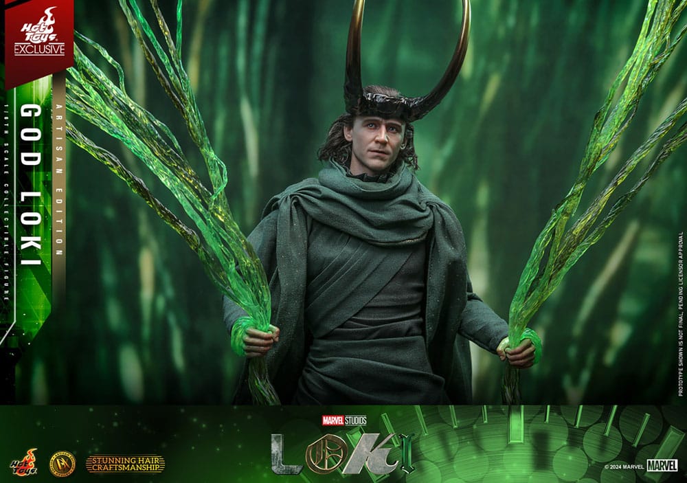 Loki DX Actionfigur 1/6 God Loki Artisan Edition Hot Toys Exclusive 31 cm - Preorder - ETA: 02.03.2026