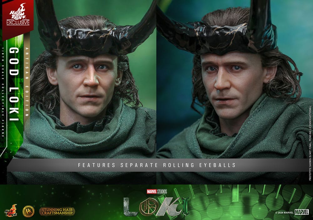 Loki DX Actionfigur 1/6 God Loki Artisan Edition Hot Toys Exclusive 31 cm - Preorder - ETA: 02.03.2026