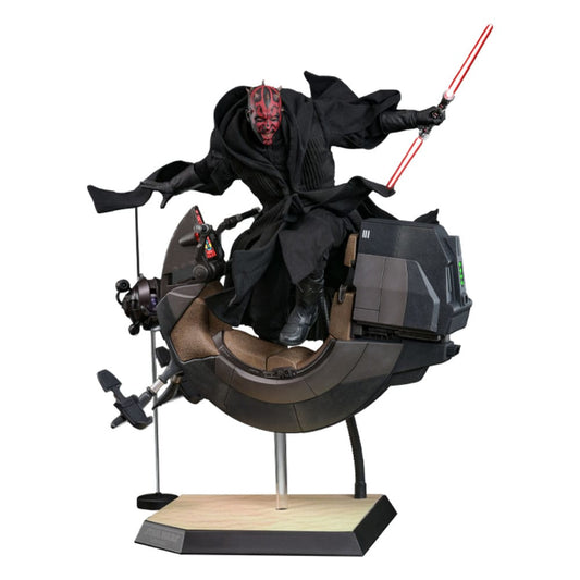 Star Wars Episode I Movie Masterpiece Actionfigur 1/6 Darth Maul with Sith Speeder 29 cm - Preorder - ETA: Ende 08.2025