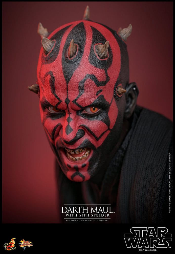 Star Wars Episode I Movie Masterpiece Actionfigur 1/6 Darth Maul with Sith Speeder 29 cm - Preorder - ETA: Ende 08.2025