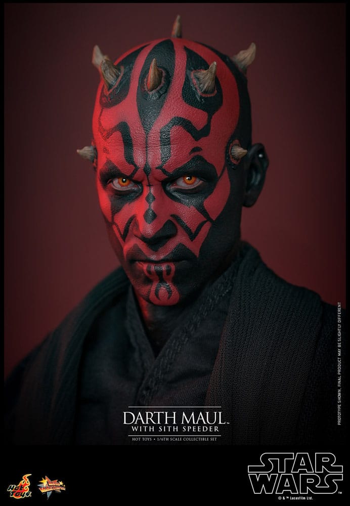 Star Wars Episode I Movie Masterpiece Actionfigur 1/6 Darth Maul with Sith Speeder 29 cm - Preorder - ETA: Ende 08.2025