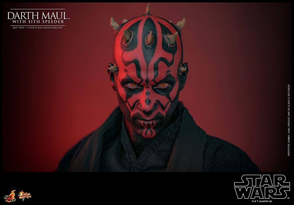 Star Wars Episode I Movie Masterpiece Actionfigur 1/6 Darth Maul with Sith Speeder 29 cm - Preorder - ETA: Ende 08.2025