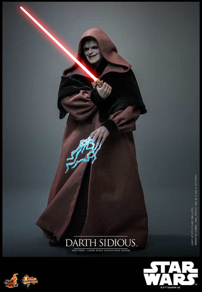 Star Wars Movie Masterpiece Actionfigur 1/6 Darth Sidious 29 cm - Preorder - ETA: Ende 11.2025